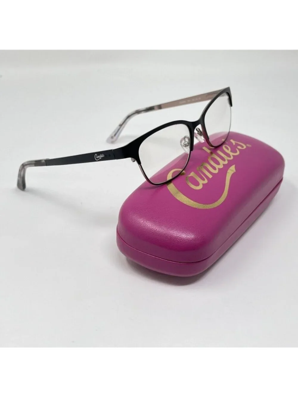 Candie's Eyeglasses Frame CA0506 Color 002 Black Matte Size 48-16-135
